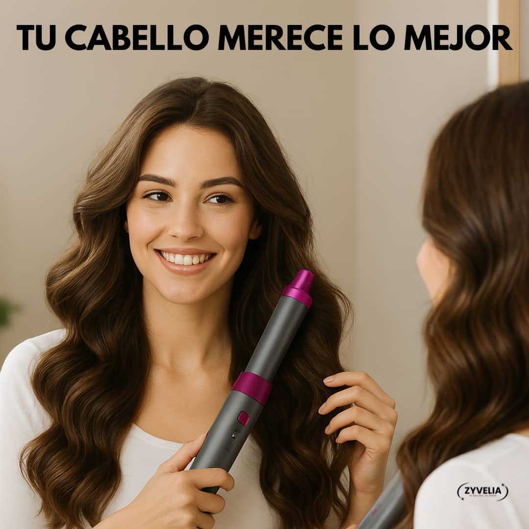 HairMagic 5 en 1™ – Tu Look Perfecto en Tiempo Récord + Cepillo Masajeador